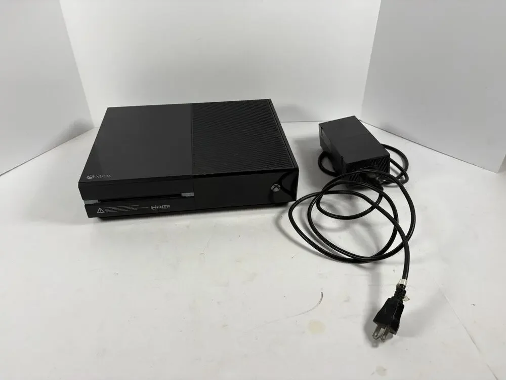 Microsoft Xbox One Model 1540 Console w/ OEM Power Supply Tested Needs Cleaning